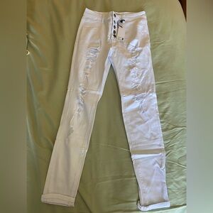 White Hammer Jeans